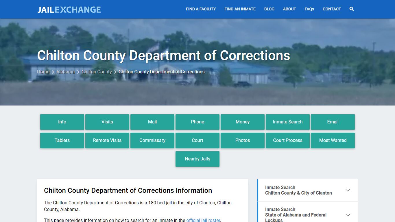 Chilton County Department of Corrections - Jail Exchange